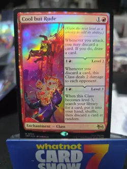Cool but Rude 89 Teenage Mutant Ninja Turtles Foil R MTG Card - Image 1
