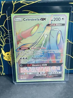 Celesteela GX 228/214 Secret Rare Unbroken Bonds Pokemon Card NM - Image 1