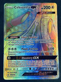 Celesteela GX 228/214 Secret Rare Unbroken Bonds Pokemon Card NM - Image 2