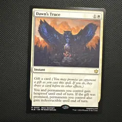 Dawn's Truce Bloomburrow Regular, MTG - Image 1