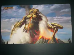 MTG Theros purphoros god of the forge Playmat Ultra Pro Magic The Gathering - Image 1