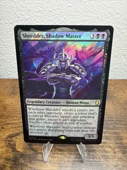 Shredder, Shadow Master (Surge Foil) Commander: Teenage Mutant Ninja Turtles... - Image 1