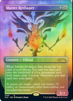 NM! MTG Matter Reshaper - Foil - Borderless, English Secret Lair Drop Serie - Image 1