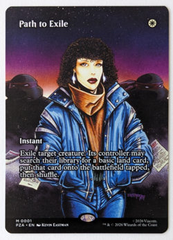 Path to Exile (0001) Borderless, TMNT Ninja Turtles PZA, Magic MtG, Regular NM! - Image 1