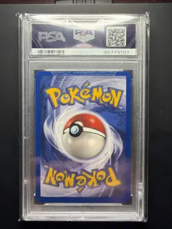 2000 Pokemon Team Rocket 1st Edition Dark Raichu Holo #83 PSA 9 - Image 2