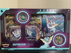Pokemon Eeveelution Vmax Premium Collection Vaporeon Flareon Jolteon Set of 3 - Image 3