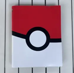 Ultra PRO Pokemon TCG 9-Pocket Binder Poke Ball Design With Elastic Strap - Image 1