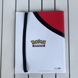 Ultra PRO Pokemon TCG 9-Pocket Binder Poke Ball Design With Elastic Strap - Image 2