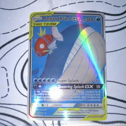 Pokemon Magikarp & Wailord GX TAG TEAM Full Art Ultra Rare 160/181 Holo HP 300 - Image 1