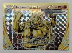 Pokemon XY Evolutions Machamp BREAK 60/108 LP - Image 1