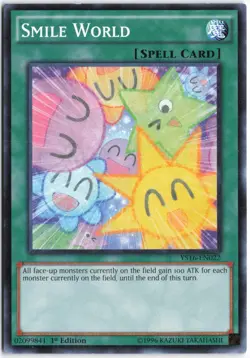 Yugioh - Smile World YS16-EN022 1st Edition - Starter Deck: Yuya - Image 1