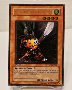 Ultimate Rare Sasuke Samurai #4 RDS-EN016 1st Edition Yugioh 962 - Image 1