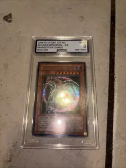 Psa 9 Ags 9 Chaos Emperor Dragon 1st Ed - Envoy of the End Yugioh - Image 3