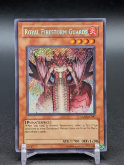 Royal Firestorm Guards - Secret Rare - GLAS-EN087 - Unlimited - LP - Image 1
