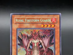 Royal Firestorm Guards - Secret Rare - GLAS-EN087 - Unlimited - LP - Image 2