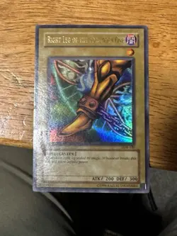 Right Leg of the Forbidden One LOB-120 Unlimited MP Condition Exodia - Image 1