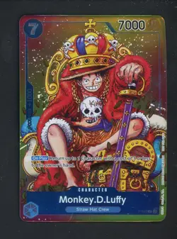 #2 2024 One Piece Promos Convention Exclusive Foil #043 Monkey D. Luffy - Image 1
