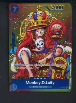 #1 2024 One Piece Promos Convention Exclusive Foil #043 Monkey D. Luffy - Image 1