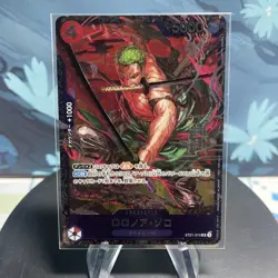 One Piece Roronoa Zoro Flagship Battle Top 8 Prize Promo ST21-015 SR SEALED - Image 1