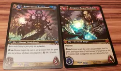 WoW TCG World of Warcraft WOTLK Promo Complete Set 1-2 - Image 1