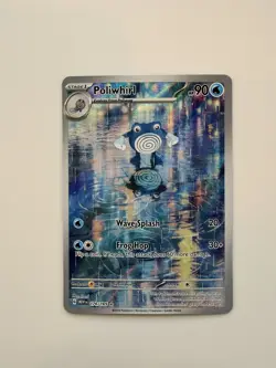 Poliwhirl 176/165 SV Pokemon TCG Scarlet & Violet 151 Illustration Rare IR Card - Image 1