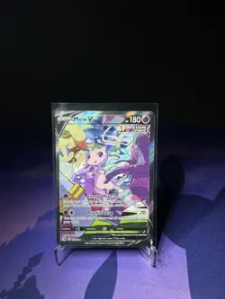 Mew V (Alternate Full Art) Fusion Strike Pokemon TCG SWSH Card 251/264 - Image 1