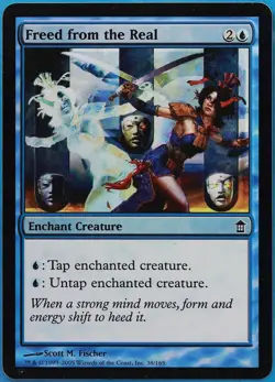 Freed from the Real FOIL Saviors of Kamigawa NM Common CARD (507980) ABUGames - Image 1