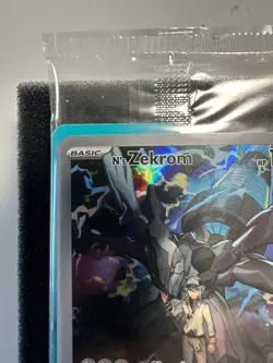 Pokemon Center N's Zekrom Promo Card Stamped Brand new - Image 2