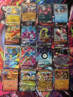Pokemon 16 Card Lot Charmander Charmeleon HOLO Rare Hits Only F113 - Image 1
