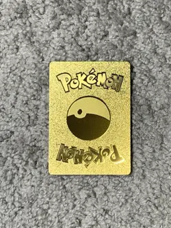 Shining Charizard HP100 Unique #107/105 First Edition Gold Foil Fan Art Card - Image 2