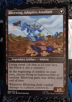 MTG Blitzwing, Cruel Tormentor Blitzwing, Adaptive Assailant Transformers... - Image 1