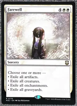 Farewell 170 Commander: Modern Horizons 3 Regular Magic The Gathering - Image 1