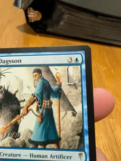 Magic: The Gathering Arcum Dagsson Rare Coldsnap Legendary Creature Blue Wizards - Image 3