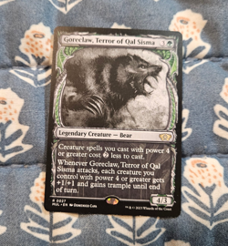 Goreclaw, Terror of Qal Sisma - 27 March of the Machine - MTG Magic LP - Image 1