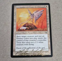 GOLD SIGNED Unplayed NM Magic MTG Afterlife Mirage Pete Venters Edh Cube Vintage - Image 1