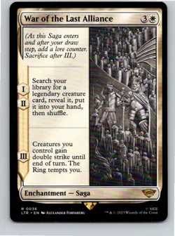 Magic the Gathering War of the Last Alliance Lord of Rings MTG Free Shipping! - Image 1