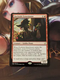 MTG Sticker CEDH Dockside Extortionist Goblin - Image 1