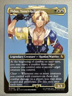MTG / Tidus, Yuna's Guardian / FIC / #205 / Regular (Borderless) / Mythic / NM - Image 1