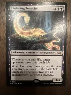 Enduring Tenacity : MTG / Duskmourn: House of Horror #0095 / NM - Image 1