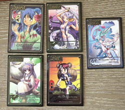 Arai Jin G-Kun Crazy Clowns TOKEN Magic Rarity 12th Series Set NM MTG Authentic - Image 1