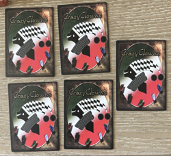 Arai Jin G-Kun Crazy Clowns TOKEN Magic Rarity 12th Series Set NM MTG Authentic - Image 2