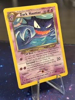 Pokemon TCG Dark Haunter 36/105 Neo Destiny LP - Image 1