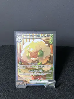 Whimsicott EX 165/086 White Flare Pokemon TCG Card, NM/M Condition - Image 1