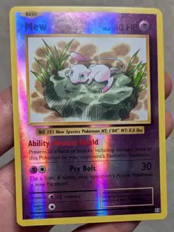 Pokemon TCG - Mew Reverse Holo XY - Evolutions 53/108 Holo Rare - LIGHTLY PLAYED - Image 3