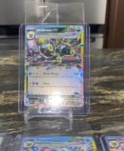 POKEMON PRISMATIC EVOLUTIONS SET OF 6 STAMPED SURPRISE BOX PROMOS SEALED Umbreon - Image 2