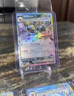 POKEMON PRISMATIC EVOLUTIONS SET OF 6 STAMPED SURPRISE BOX PROMOS SEALED Umbreon - Image 4