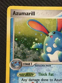 Pokemon TCG Azumarill EX Delta Species 114/113 Secret Special Holo Rare HP Dmg - Image 2