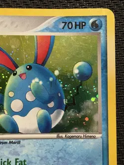Pokemon TCG Azumarill EX Delta Species 114/113 Secret Special Holo Rare HP Dmg - Image 3