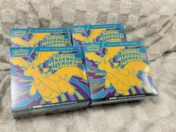 LOT of 4X Pokemon Mega Evolution Ascended Heroes Elite Trainer Box English - Image 1