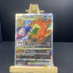 Pokemon TCG Charizard VStar SWSH262 Black Star Promo English - Image 1